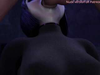 Raven blowjob hentai 3D