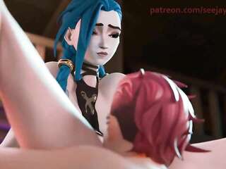 Jinx and Vi Make Up