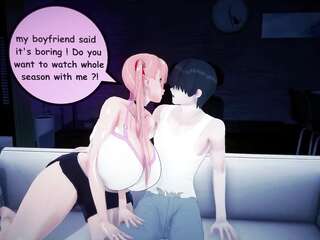 3D Japanese Cartoon Blowjob Cheating Cum Swallow Deepthroat Japanese Cartoon