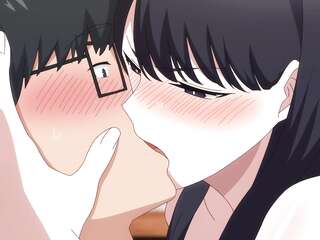 アニメ 勃起 フレンチキス ヘンタイ キス キス