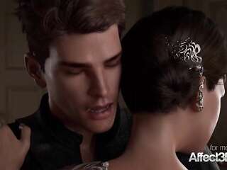 Công chúa tóc đen bị địt dữ dội