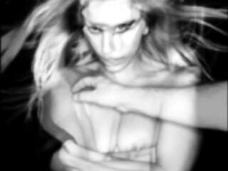 Famous singer Lady Gaga topless