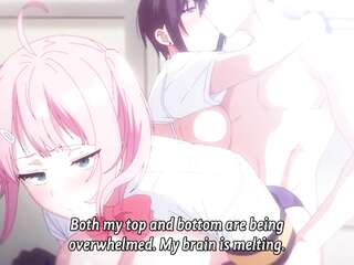 อนิเมะ FFM จูบแบบยืนท่าหมา