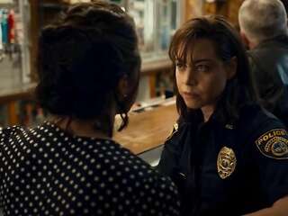 Margaret Qualley and Aubrey Plaza have passionate sex