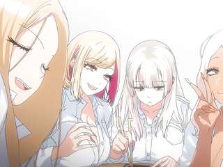 OVA Oshikake! Bakunyuu Gyaru Gangbang Seikatsu - Part 1