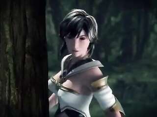 鎖に繋がれた少女とバイブレーターを持った怪物のファンタジー物語