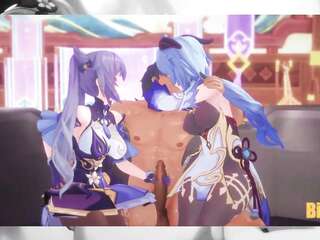 คอมไพล์การ์ตูนเฮนไท Keqing Genshin Impact