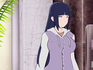 KOIKATSU, naruto hinata have sex blowjob handjob and cumshot uncensored... Thereal3dstories..PART1