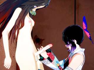 Demon Slayer Futanari - Shinobu x Nezuko Hardsex - japan hentai Hdsex Manga Anime 2026 Game Porn