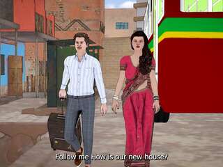 Indian Desi Bhabhi Savita's lust satisfied by neighbor, featuring Piya Bhabhi — Nudism, Seduction