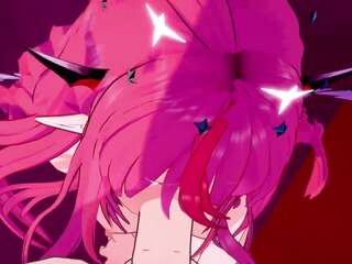 Hololive Irys 3D Hentai - Boquete Safado e Foda Dura