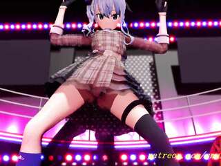 VR180 3D MMD 星街すいせい ダンス Hololive Hentai