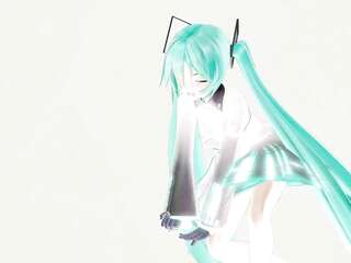 Hatsune Miku Undress Dance 3D Vocaloid MMD Animation
