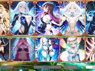 4K Lunara Succubus Waifu Showcase - Battle Babes Animação Lewd Sem Censura
