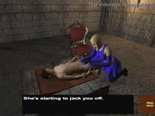 3D Femdom Animation Game: Dominant Island
