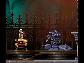 Shanoa e Barlowe Cena Adulta Castlevania Ordem de Ecclesia