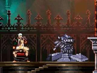Shanoa e Barlowe Cena Adulta Castlevania Ordem de Ecclesia