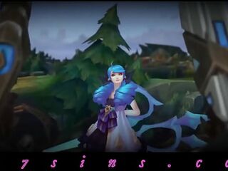 Gwen League of Legends การ์ตูนญี่ปุ่น Hentai