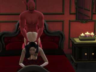 Fodendo o Diabo - Hentai 3D Japonês