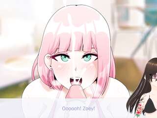 Zoey Japanese Cartoon Sex Slut DLC 1