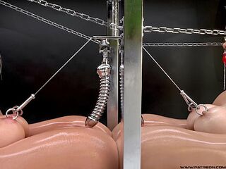 ブロンド泥棒の罰 - 3D BDSM ボンデージ フェティシ